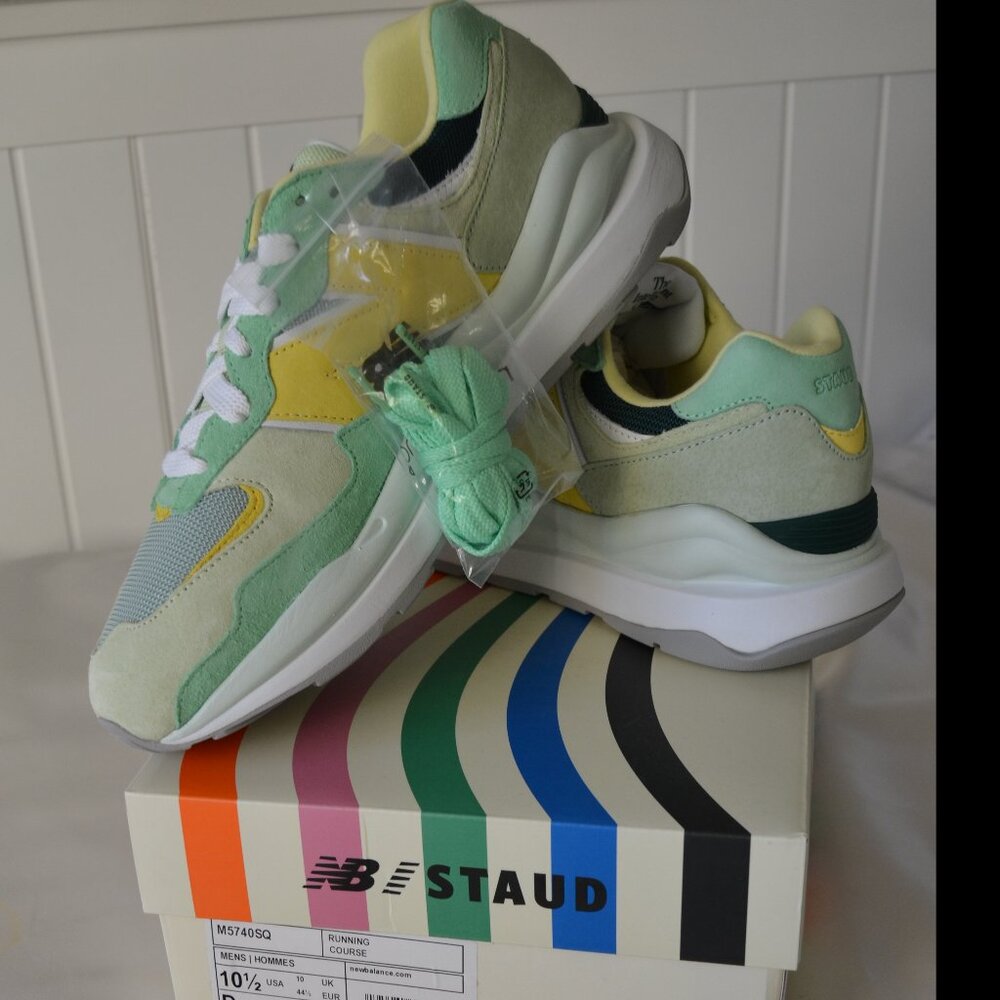 NB/STAUD  MENS M5740SQ RUNNING COURSE SHOES- NEW WITH A BOX